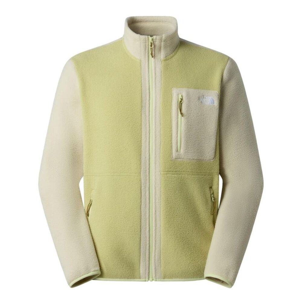 The North Face Mens Yumiori Full Zip Fleece Jacket / Stone